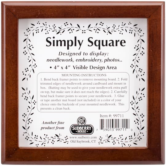 Sudberry House Mahogany Simply Square Box